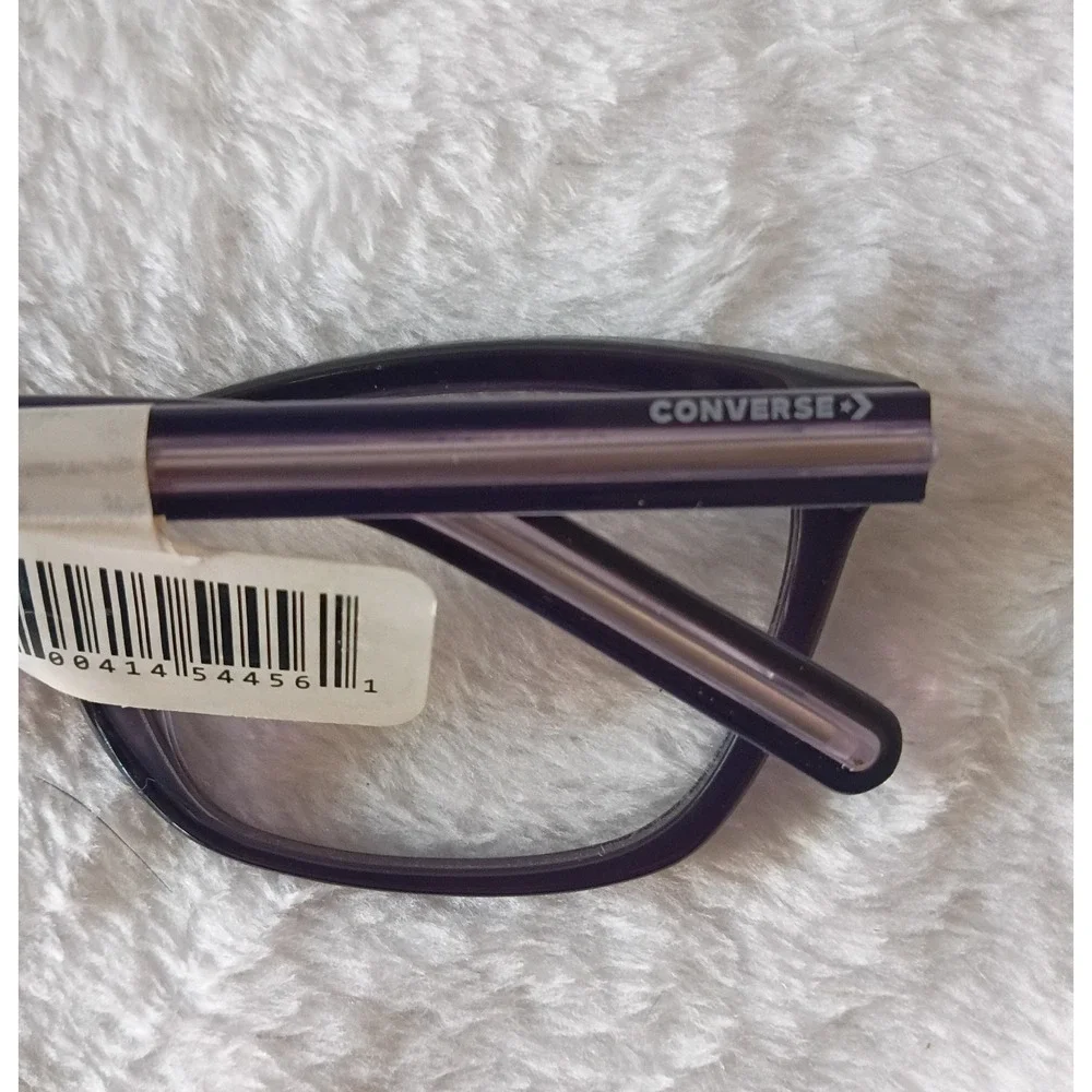 Converse CV5014G 501 Crystal Court Purple Eyeglass Frames 53-16-140 Unisex